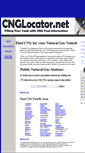 Mobile Screenshot of cnglocator.net