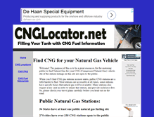 Tablet Screenshot of cnglocator.net